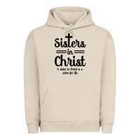 Pigment French Oak sister in christ Urban Hoodie - artisFamous