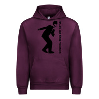 Mauve Wine Original Rude Boy Style Urban Hoodie - artisFamous