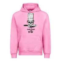 Fuchsia Pink bourdain cook free or die Urban Hoodie - artisFamous