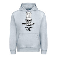 Heather Grey bourdain cook free or die Urban Hoodie - artisFamous
