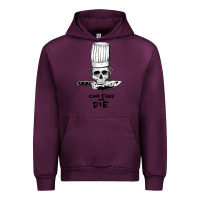 Mauve Wine bourdain cook free or die Urban Hoodie - artisFamous