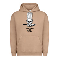 Pigment Burro bourdain cook free or die Urban Hoodie - artisFamous