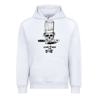 White bourdain cook free or die Urban Hoodie - artisFamous