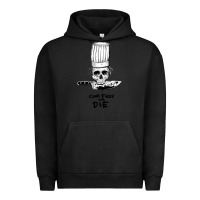 Pigment Black bourdain cook free or die Urban Hoodie - artisFamous