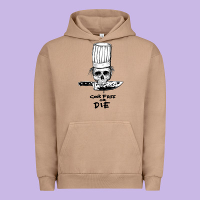 Bourdain Cook Free Or Die Urban Hoodie Designed By Artisfamous