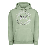Pigment Oil Green DASHBOARD CONFESSIONAL Urban Hoodie - artisFamous