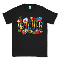 Black autism teacher Classic Tee - CowGirlArtShop