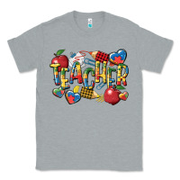 Heather Grey autism teacher Classic Tee - CowGirlArtShop