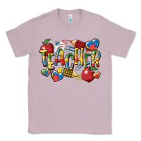 Lilac autism teacher Classic Tee - CowGirlArtShop