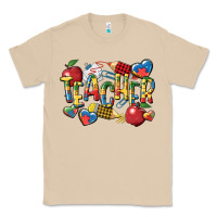 Mushroom autism teacher Classic Tee - CowGirlArtShop