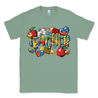 Sage autism teacher Classic Tee - CowGirlArtShop