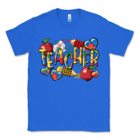 True Royal autism teacher Classic Tee - CowGirlArtShop