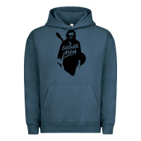 Pigment Midnight Navy sugar music guitar Urban Hoodie - artisFamous