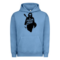 Pigment Pebble Blue sugar music guitar Urban Hoodie - artisFamous