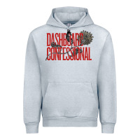 Heather Grey DASHBOARD CONFESSIONAL Urban Hoodie - artisFamous