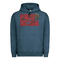 Pigment Midnight Navy DASHBOARD CONFESSIONAL Urban Hoodie - artisFamous