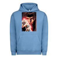 Pigment Pebble Blue gambit Urban Hoodie - artisFamous