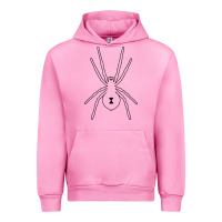 Fuchsia Pink black widow Urban Hoodie - artisFamous