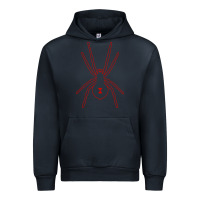 Navy black widow Urban Hoodie - artisFamous