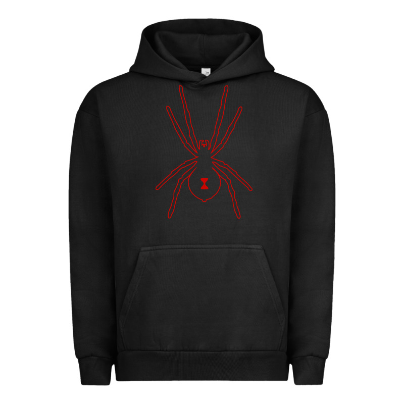Black Widow Urban Hoodie by artisFamous | Teevron