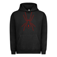 Pigment Black black widow Urban Hoodie - artisFamous