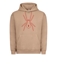 Pigment Burro black widow Urban Hoodie - artisFamous