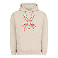 Pigment French Oak black widow Urban Hoodie - artisFamous
