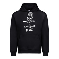 Black bourdain cook free or die Urban Hoodie - artisFamous