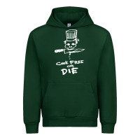 Forest Green bourdain cook free or die Urban Hoodie - artisFamous