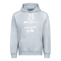 Heather Grey bourdain cook free or die Urban Hoodie - artisFamous