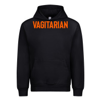 Black vagitarian Urban Hoodie - artisFamous