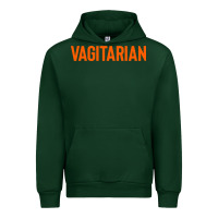 Forest Green vagitarian Urban Hoodie - artisFamous