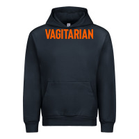 Navy vagitarian Urban Hoodie - artisFamous
