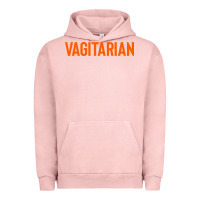 Pigment Salmon vagitarian Urban Hoodie - artisFamous