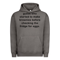 Pigment Tornado guess who started to make brownies Urban Hoodie - artisFamous