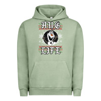 Pigment Oil Green fro.zen o.l.a.f hug life ugly christmas sweater style shirt Urban Hoodie - artisFamous