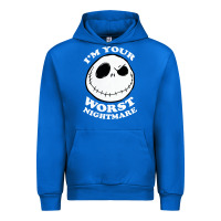 Cobalt j.a.c.k  skel.ling.ton  worst nightmare t shirt Urban Hoodie - artisFamous