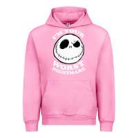 Fuchsia Pink j.a.c.k  skel.ling.ton  worst nightmare t shirt Urban Hoodie - artisFamous