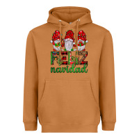 Meerkat feliz navidad gnomies Heavyweight Hoodie - JahusDesignShop