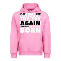 Fuchsia Pink second born gifts Urban Hoodie - artisFamous