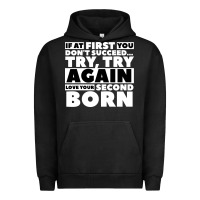 Pigment Black second born gifts Urban Hoodie - artisFamous