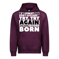 Mauve Wine second born gifts Urban Hoodie - artisFamous