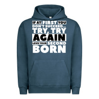 Pigment Midnight Navy second born gifts Urban Hoodie - artisFamous
