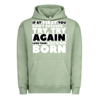 Pigment Oil Green second born gifts Urban Hoodie - artisFamous