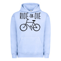 Pigment Grape Ice ride or die bicycle Urban Hoodie - artisFamous