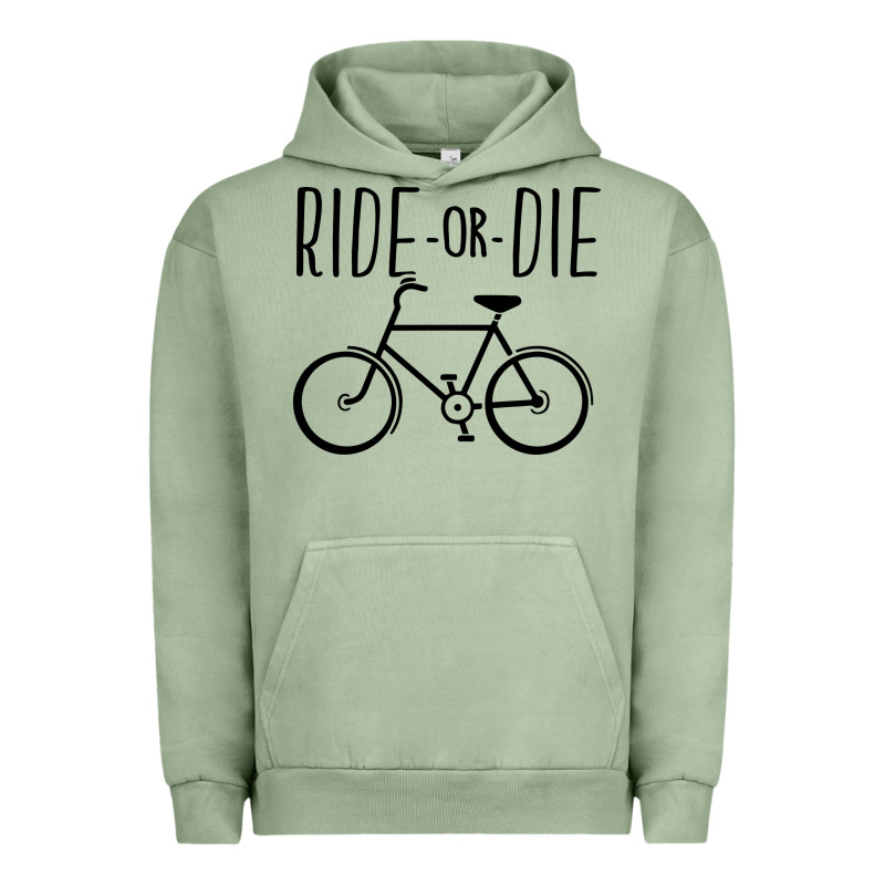 Ride Or Die Bicycle Urban Hoodie by artisFamous | Teevron