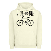 Pigment Pistachio ride or die bicycle Urban Hoodie - artisFamous