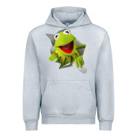 Heather Grey kermit the frog Urban Hoodie - artisFamous