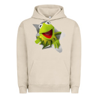 Pigment French Oak kermit the frog Urban Hoodie - artisFamous