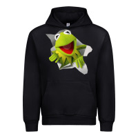 Black kermit the frog Urban Hoodie - artisFamous